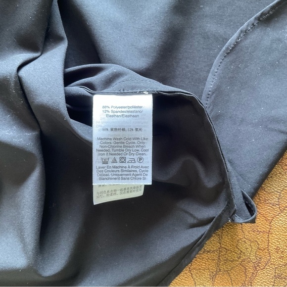 DKNY Women's Black Button Down Shirt - Picture 5 of 7